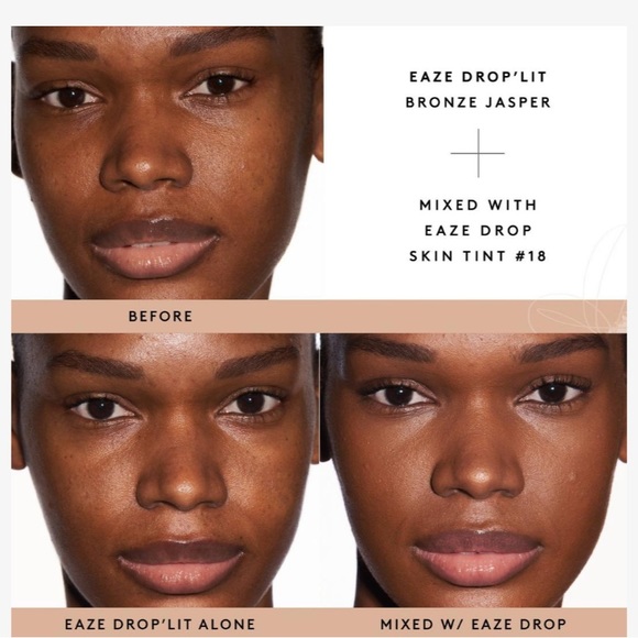 FENTY BEAUTY EAZE DROP'LIT ALL-OVER GLOW ENHANCER - BRONZE JASPER - Picture 8 of 9